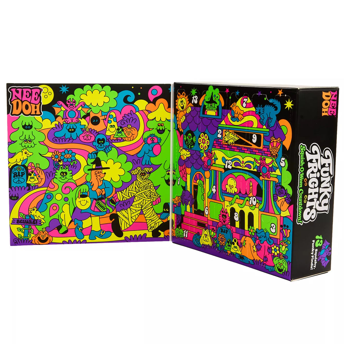 NeeDoh Funky Frights Squish-O-Ween Countdown
