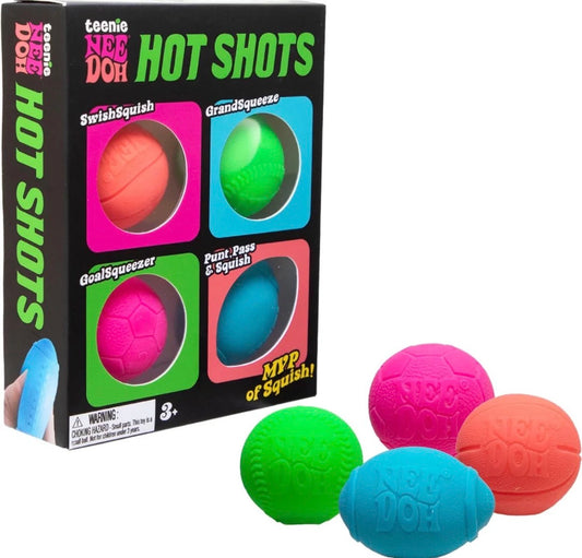 Hot Shot Teenie Needoh 4-Pack
