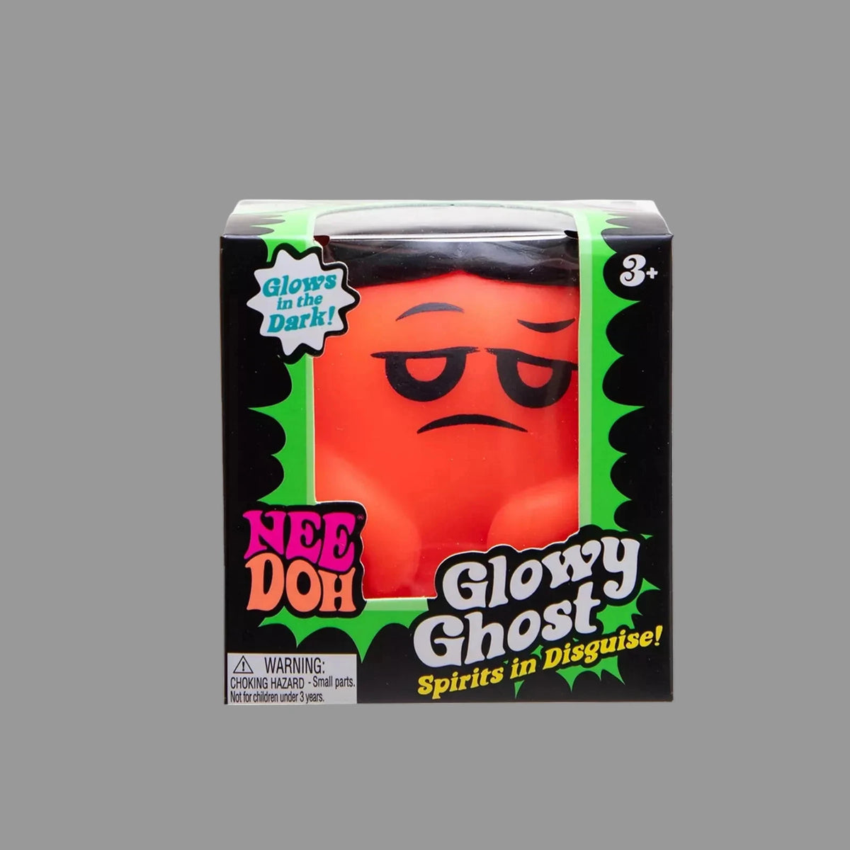 Needoh Glowy Ghost Squish Toy