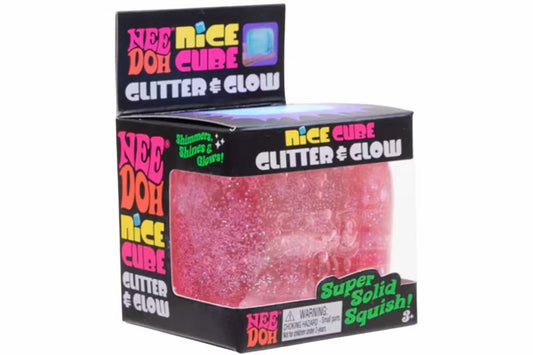 NeeDoh Glitter Glow Cube