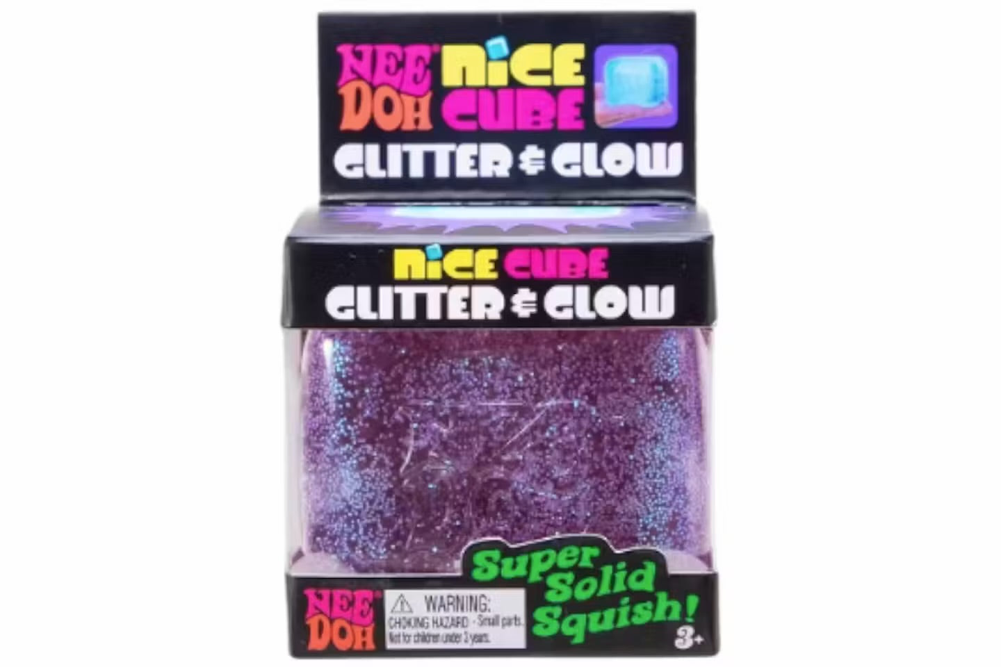 NeeDoh Glitter Glow Cubes