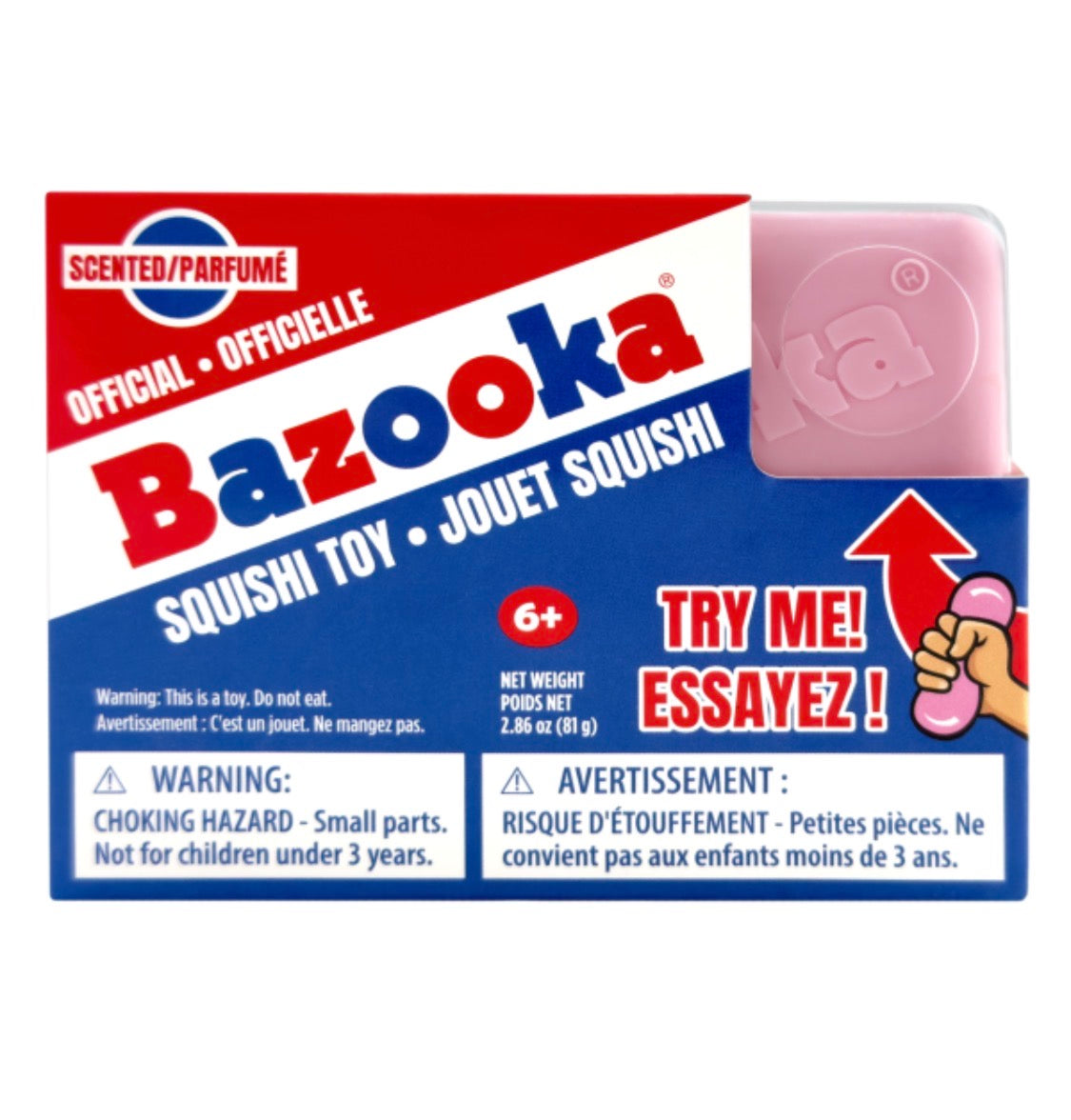 Bazooka Scented Squishi Squeeze Toy