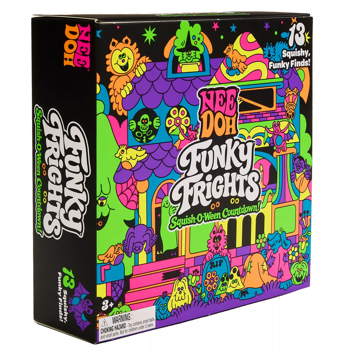 NeeDoh Funky Frights Squish-O-Ween Countdown