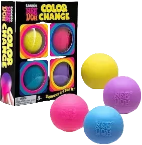 Teenie NeeDoh Color Change 4 Pack