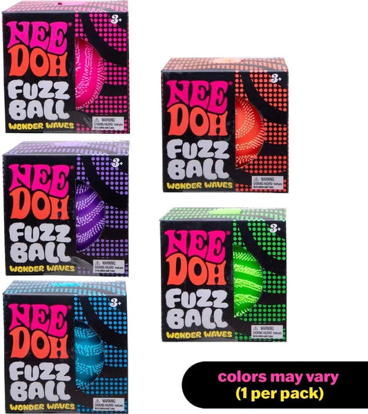 NeeDoh Fuzz Ball (Colors May Vary)
